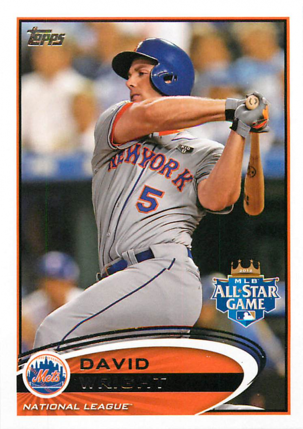 2012 Topps Update #US280A David Wright