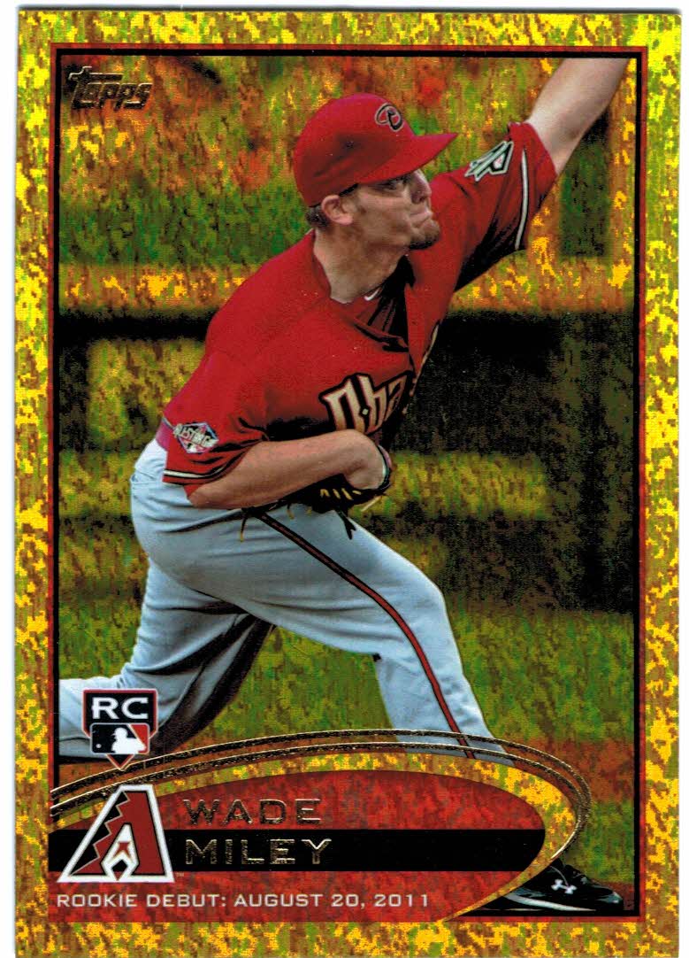 2012 Topps Update Gold Sparkle #US5 Wade Miley