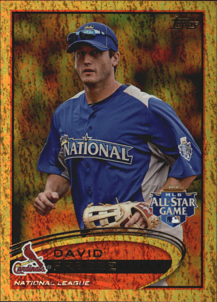 2012 Topps Update Gold Sparkle #US118 David Freese