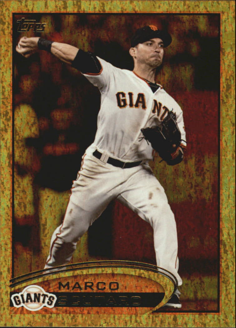 2012 Topps Update Gold Sparkle #US160 Marco Scutaro