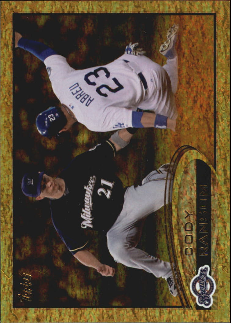 2012 Topps Update Gold Sparkle #US197 Cody Ransom