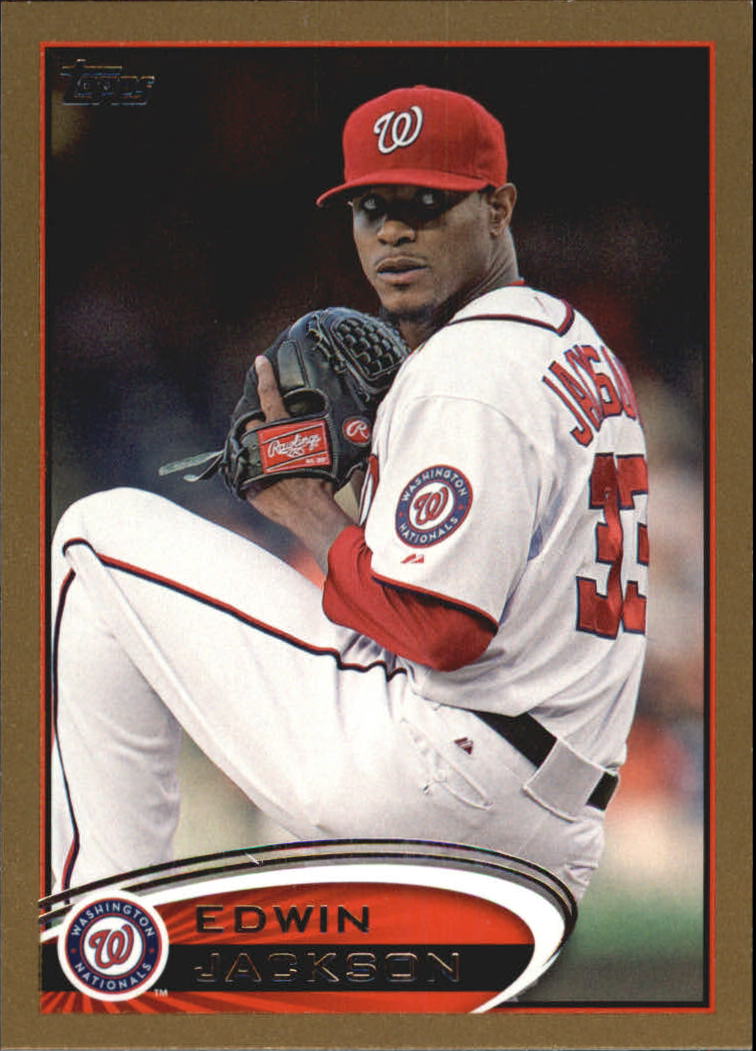 2012 Topps Update Gold #US60 Edwin Jackson