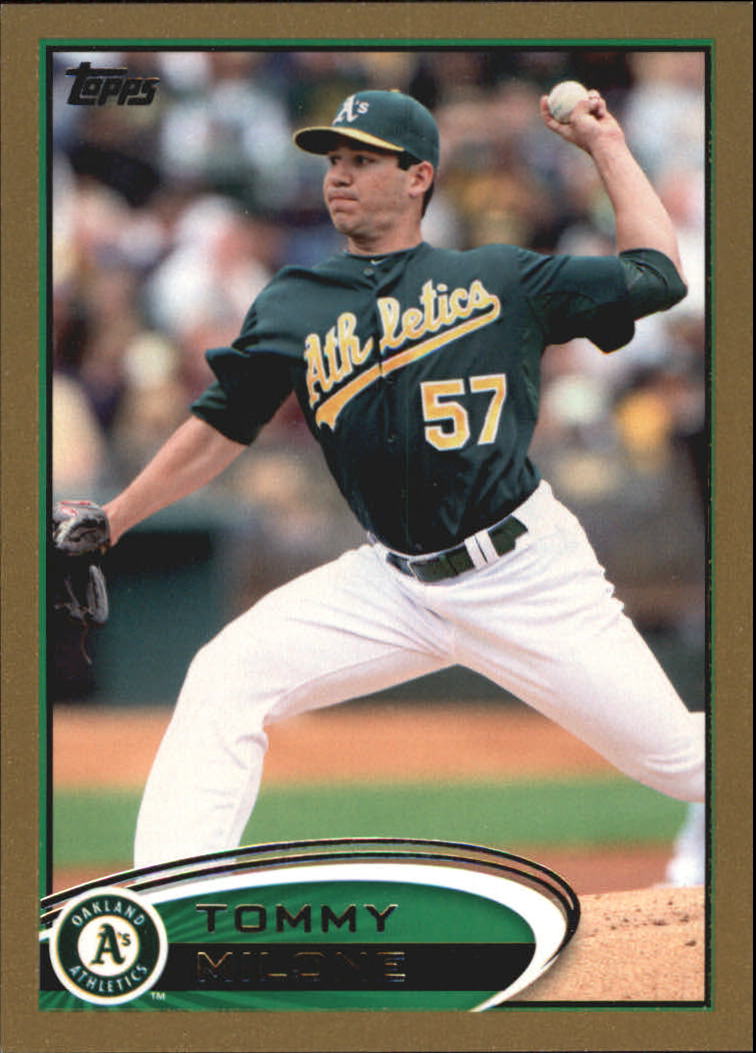 2012 Topps Update Gold #US132 Tommy Milone