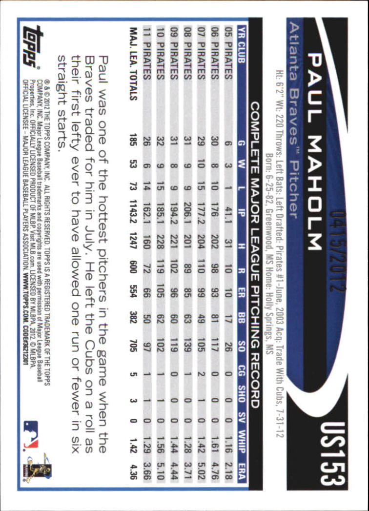 2012 Topps Update Baseball Gold Parallel Singles xxxx/2012 - You Choose - Picture 40 of 83
