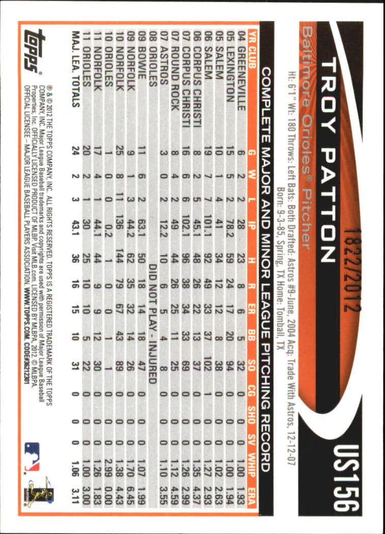 2012 Topps Update Baseball Gold Parallel Singles xxxx/2012 - You Choose - Picture 42 of 83
