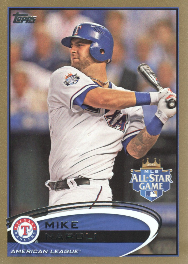 2012 Topps Update Gold #US177 Mike Napoli