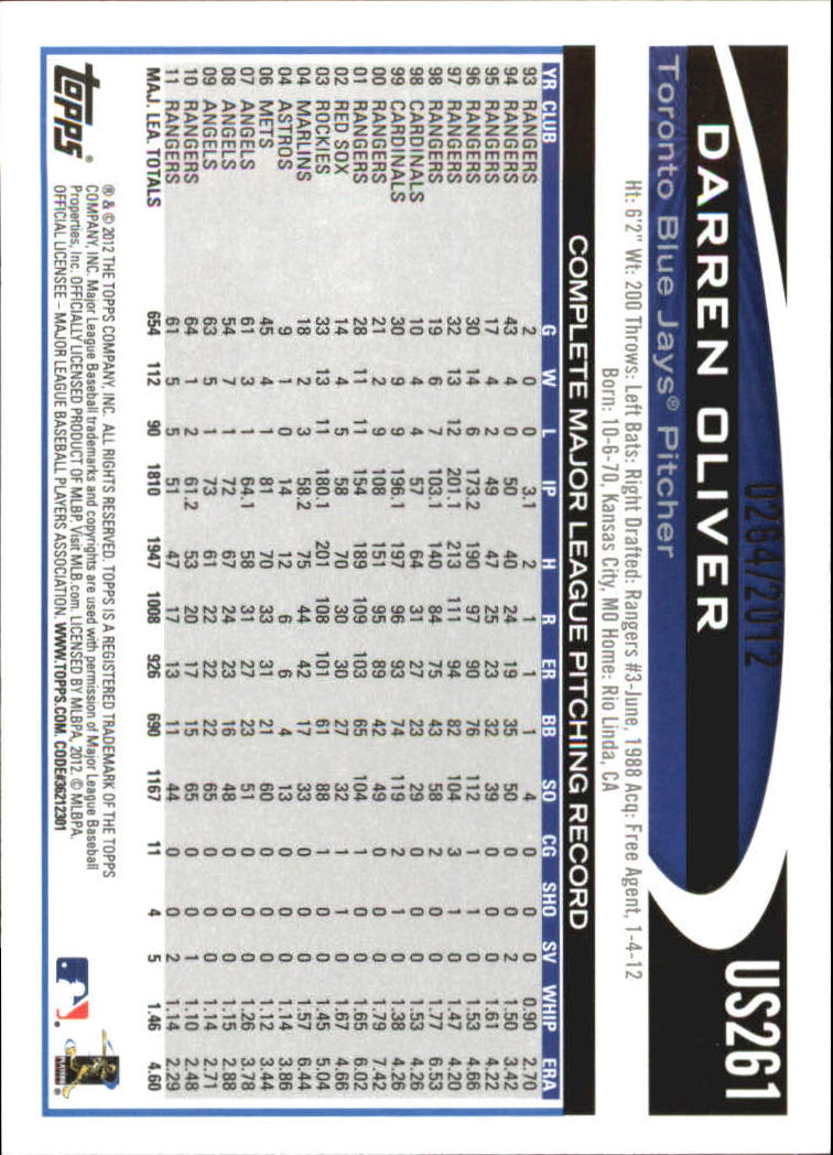 2012 Topps Update Baseball Gold Parallel Singles xxxx/2012 - You Choose - Picture 73 of 83