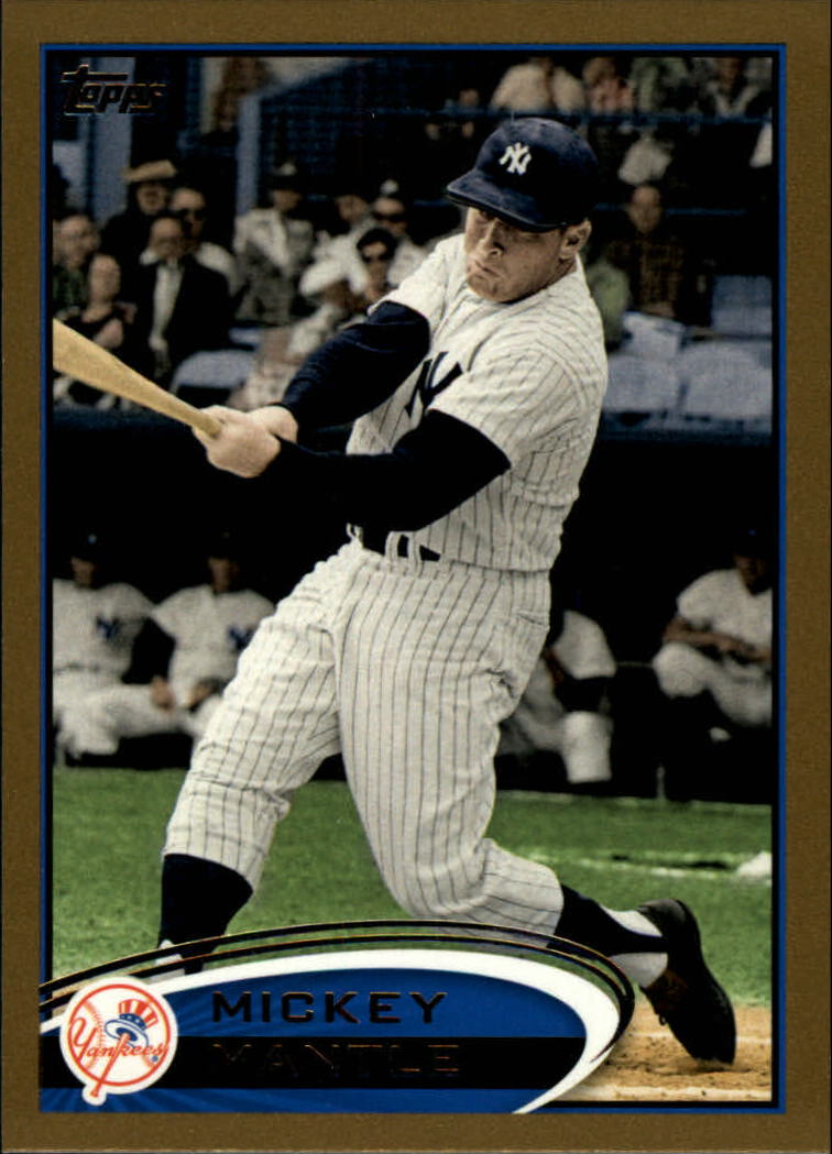 2012 Topps Gold #7 Mickey Mantle