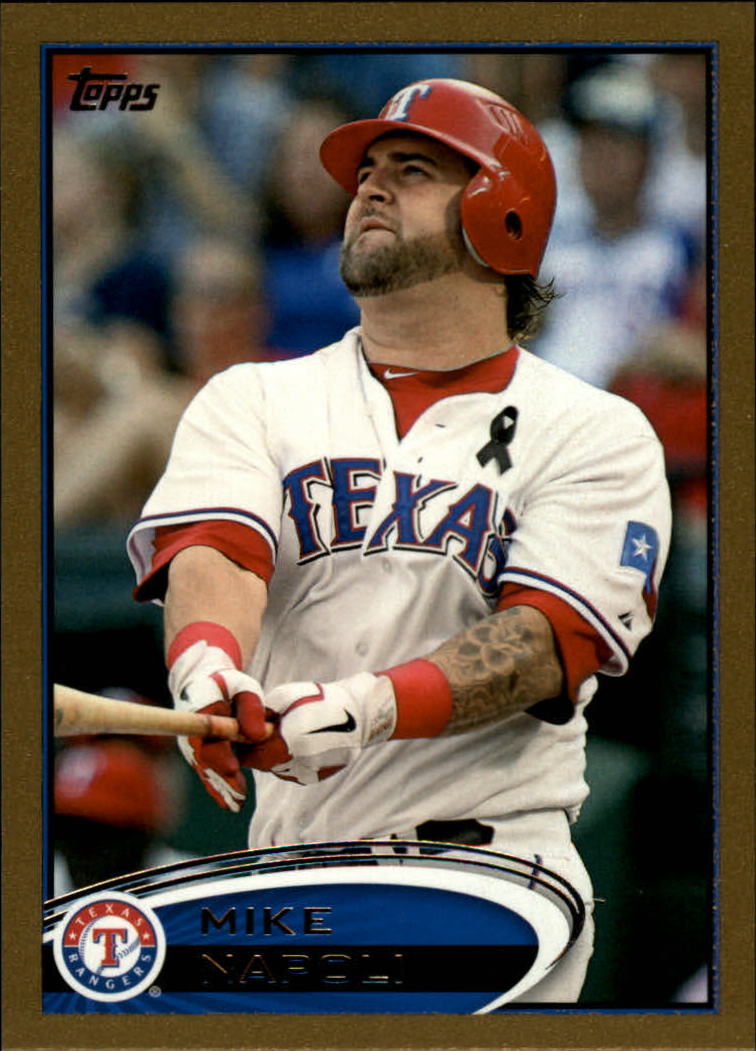 2012 Topps Gold #37 Mike Napoli