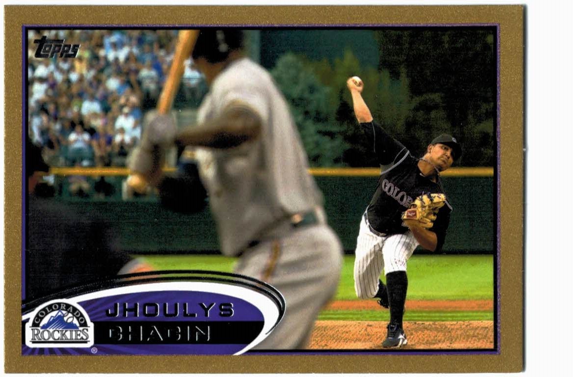 2012 Topps Gold #45 Jhoulys Chacin