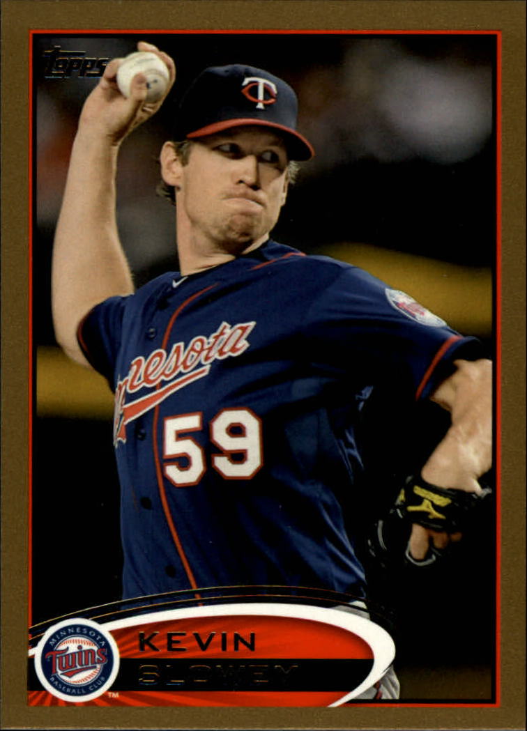 2012 Topps Gold #111 Kevin Slowey