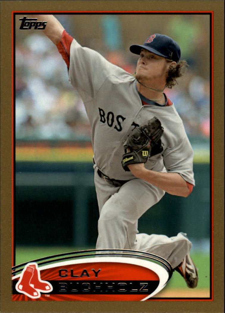 2012 Topps Gold #247 Clay Buchholz
