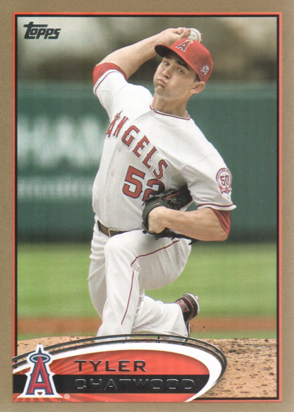 2012 Topps Gold #317 Tyler Chatwood