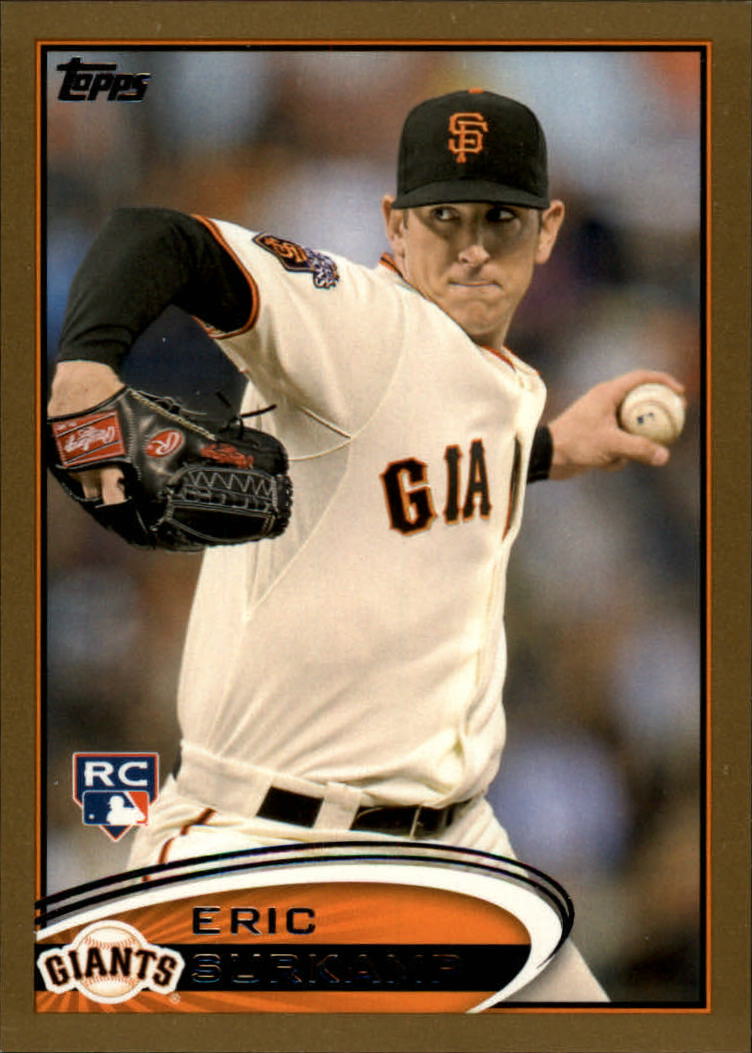 2012 Topps Gold #459 Eric Surkamp