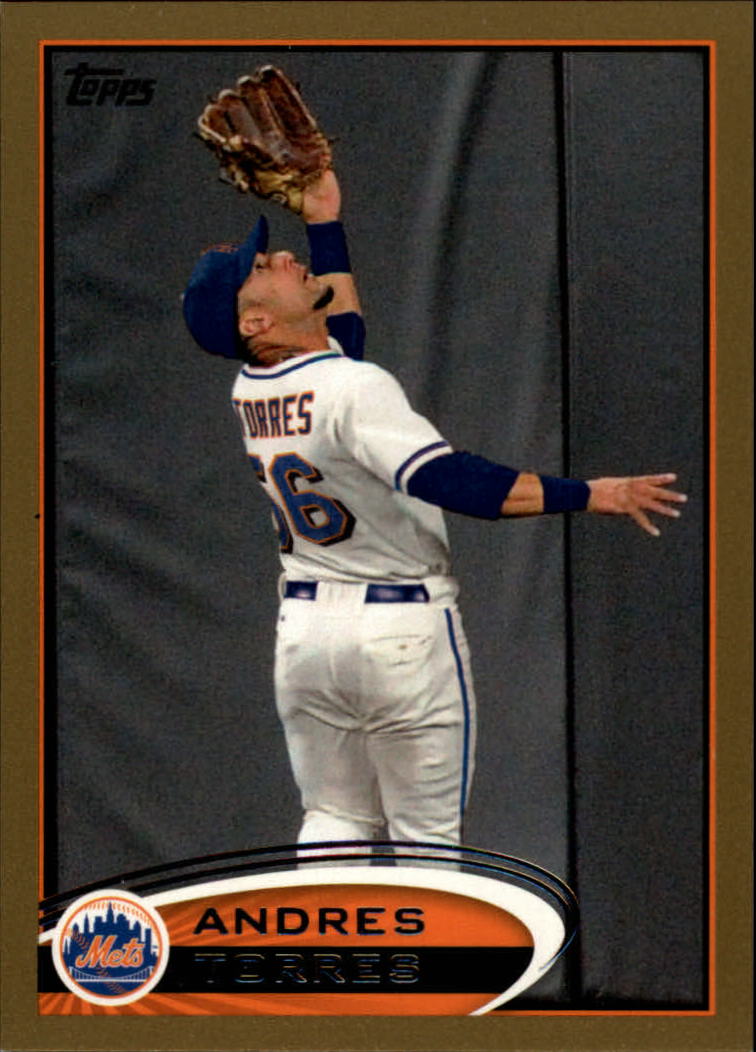 2012 Topps Gold #489 Andres Torres