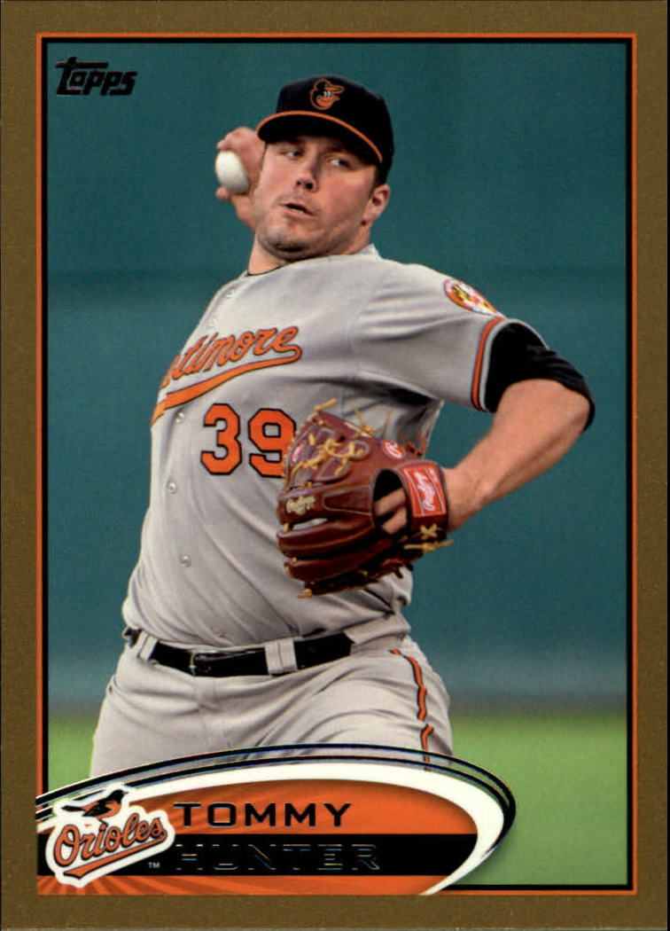2012 Topps Gold #625 Tommy Hunter