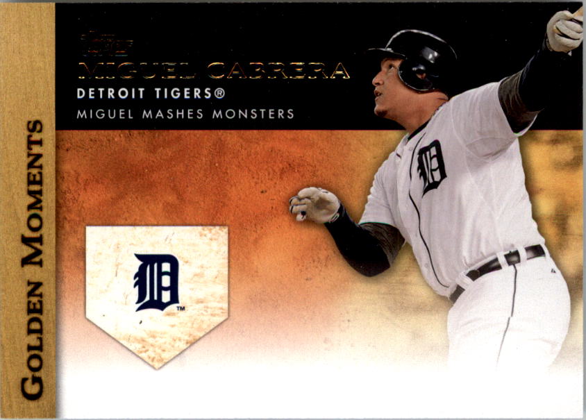 2012 Topps Update Golden Moments #GMU9 Miguel Cabrera