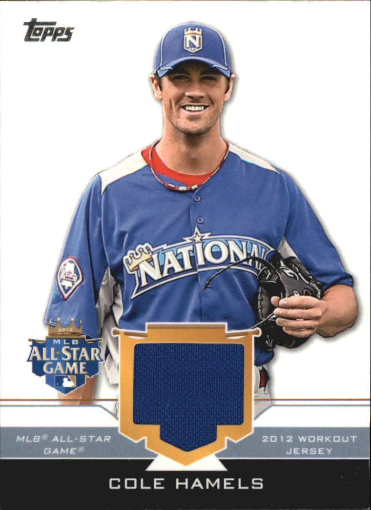 2012 Topps Update All-Star Stitches #CH Cole Hamels