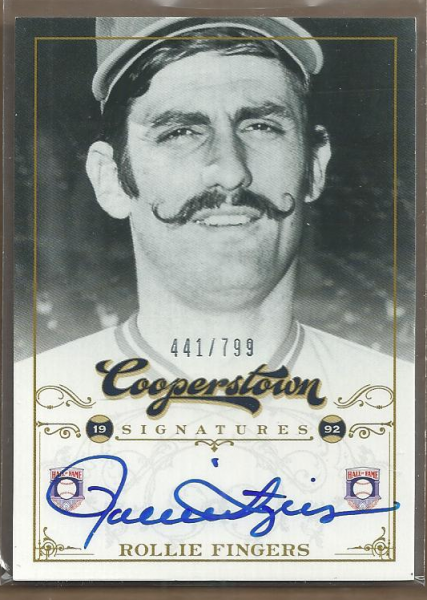2012 Panini Cooperstown Signatures #59 Rollie Fingers/799