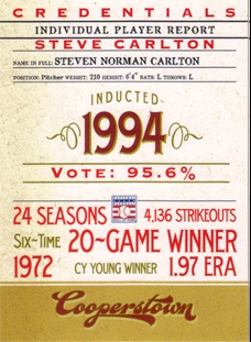2012 Panini Cooperstown Credentials #5 Steve Carlton