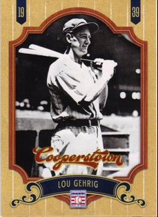 2012 Panini Cooperstown #6 Lou Gehrig