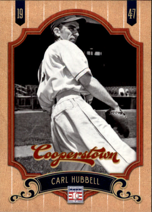 2012 Panini Cooperstown #46 Carl Hubbell
