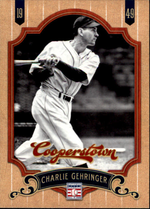 2012 Panini Cooperstown #49 Charlie Gehringer