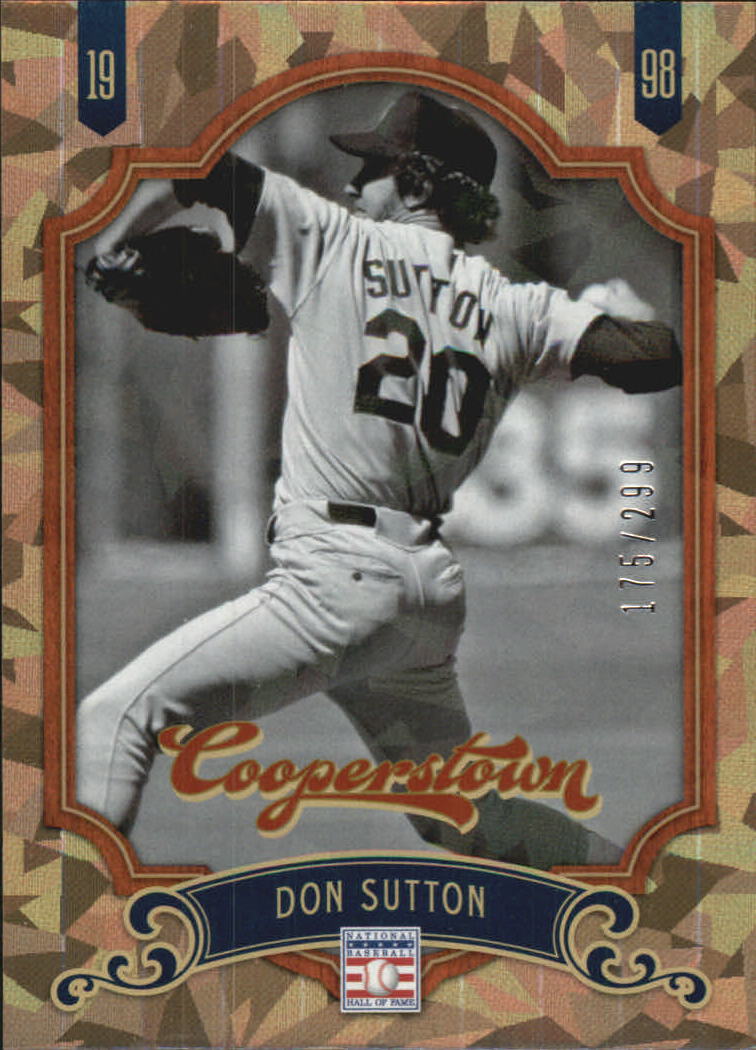 2012 Panini Cooperstown Crystal Collection Baseball Card Pick (Inserts)