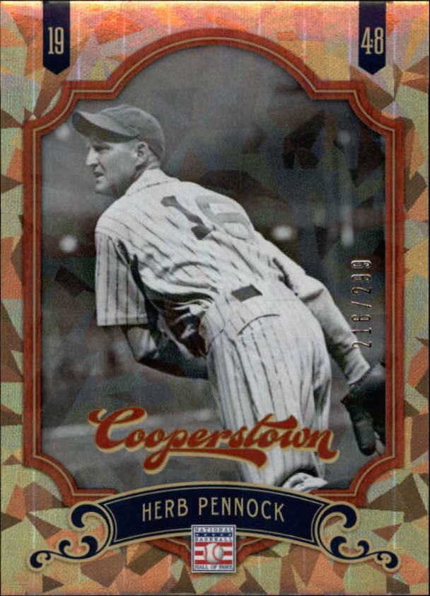 2012 Panini Cooperstown Crystal Collection Baseball Card Pick (Inserts)