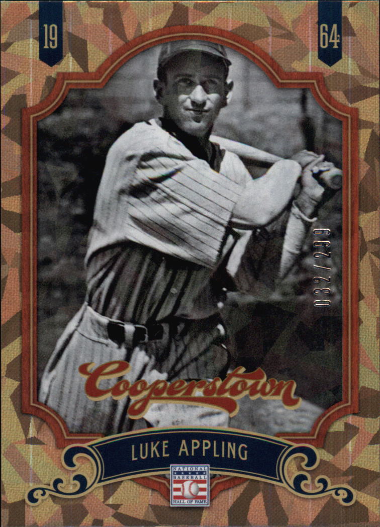 2012 Panini Cooperstown Crystal Collection Baseball Card Pick (Inserts)