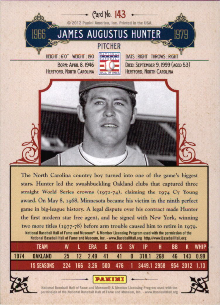 Sports Card Back