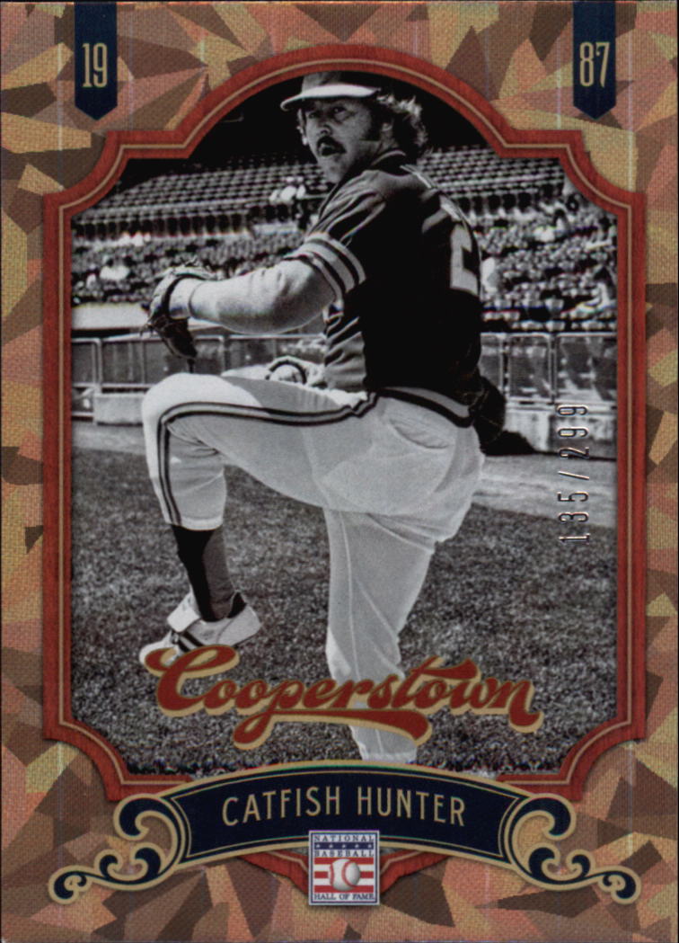 2012 Panini Cooperstown Crystal Collection #143 Catfish Hunter