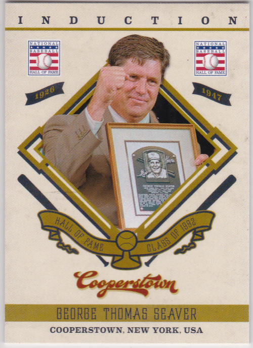 2012 Panini Cooperstown Induction #13 Tom Seaver