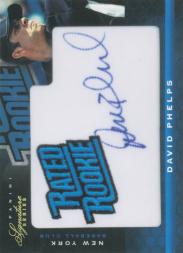 2012 Panini Signature Series #110 David Phelps AU RC