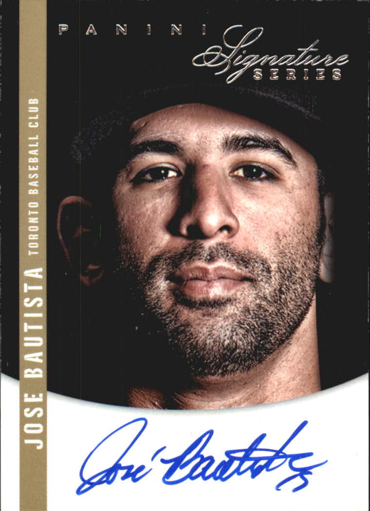 2012 Panini Signature Series Signatures #35 Jose Bautista/99