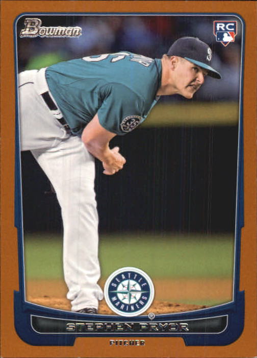 2012 Bowman Draft Orange #28 Stephen Pryor