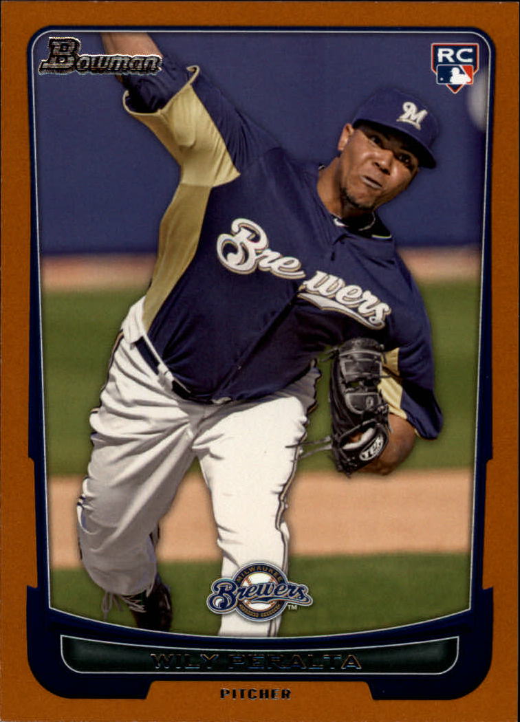 2012 Bowman Draft Orange #48 Wily Peralta