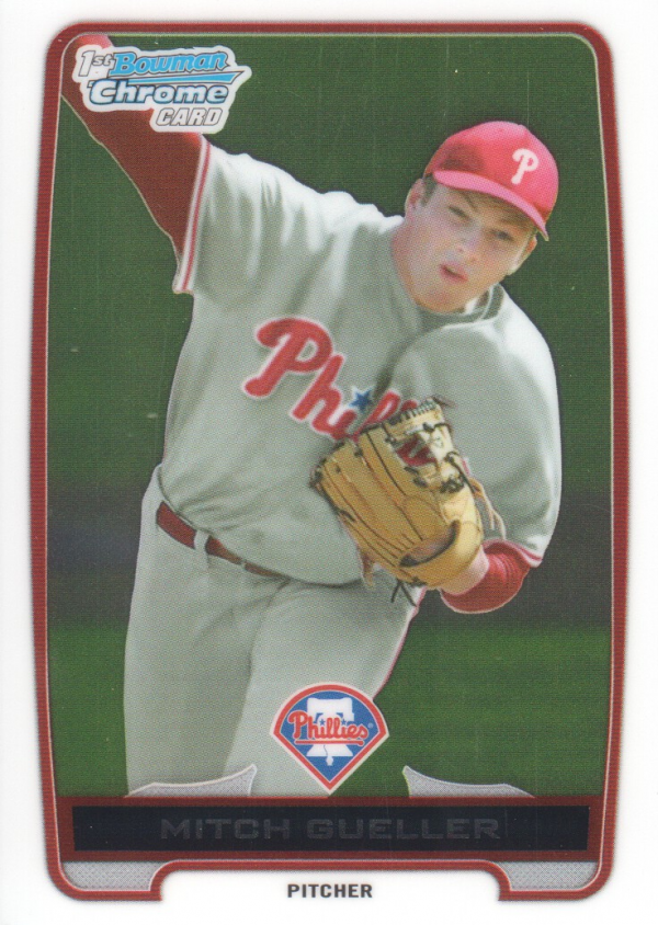 2012 Bowman Chrome Draft Draft Picks #BDPP21 Mitch Gueller