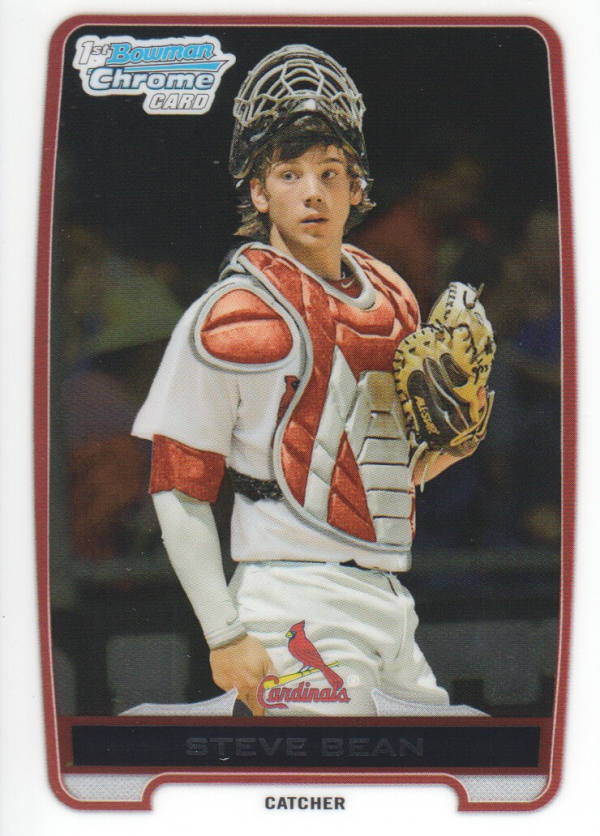 2012 Bowman Chrome Draft Draft Picks #BDPP29 Steve Bean