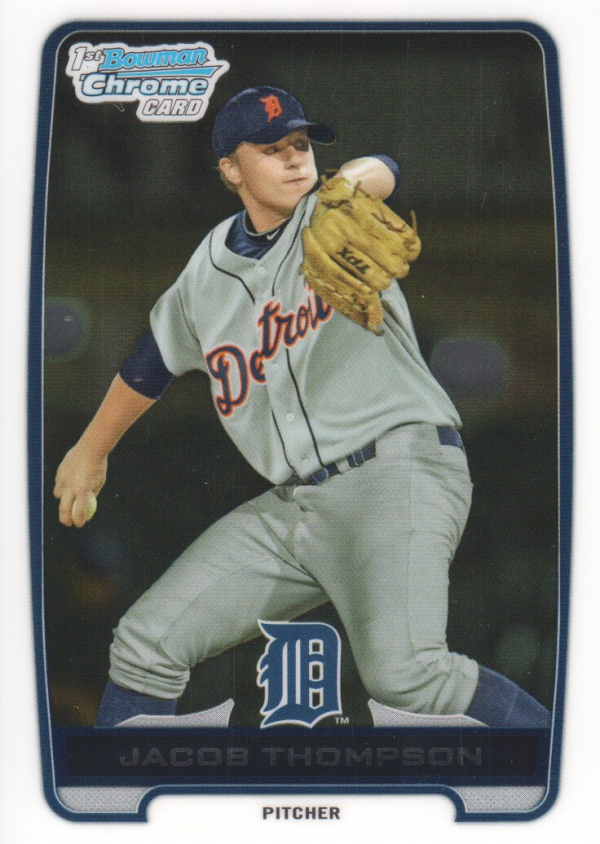 2012 Bowman Chrome Draft Draft Picks #BDPP38 Jacob Thompson