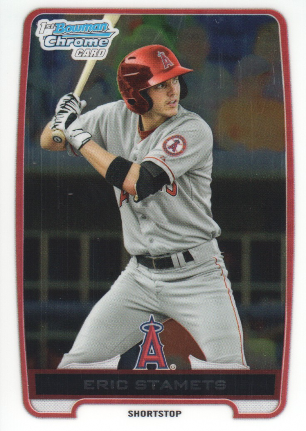 2012 Bowman Chrome Draft Draft Picks #BDPP127 Eric Stamets