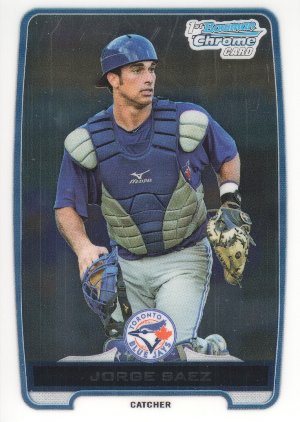2012 Bowman Chrome Draft Draft Picks #BDPP132 Jorge Saez