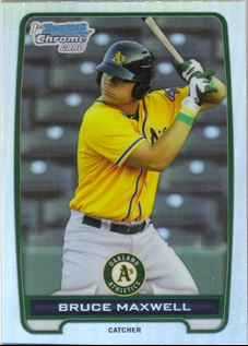 2012 Bowman Chrome Draft Draft Picks Refractors #BDPP41 Bruce Maxwell