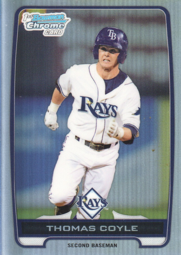 2012 Bowman Chrome Draft Draft Picks Refractors #BDPP74 Thomas Coyle