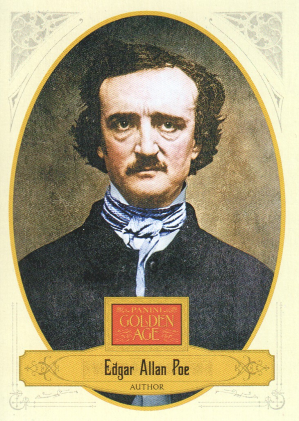 2012 Panini Golden Age #1 Edgar Allan Poe