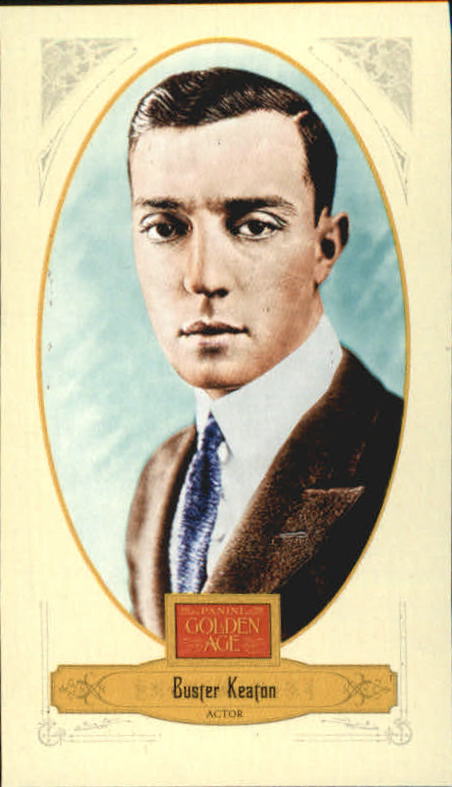 2012 Panini Golden Age Mini Broadleaf Brown Ink #18 Buster Keaton