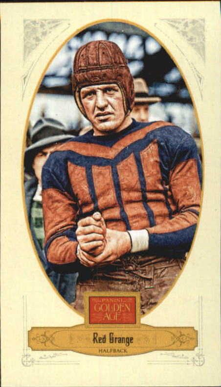2012 Panini Golden Age Mini Crofts Candy Red Ink #33 Red Grange
