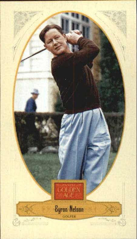 2012 Panini Golden Age Mini Crofts Candy Red Ink #45 Byron Nelson