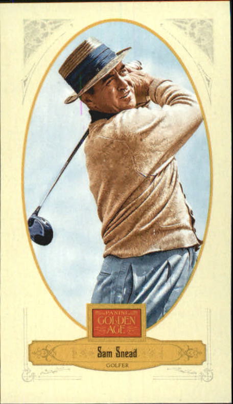 2012 Panini Golden Age Mini Crofts Candy Red Ink #96 Sam Snead
