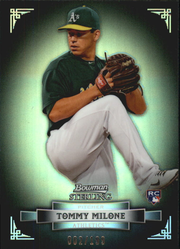 2012 Bowman Sterling Refractors #22 Tommy Milone